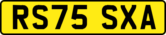 RS75SXA