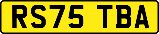 RS75TBA