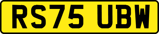 RS75UBW
