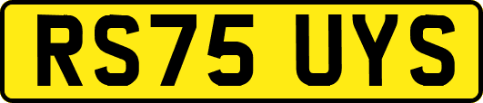 RS75UYS
