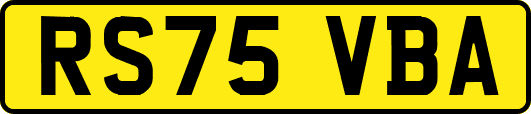 RS75VBA