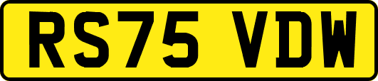 RS75VDW