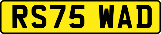 RS75WAD