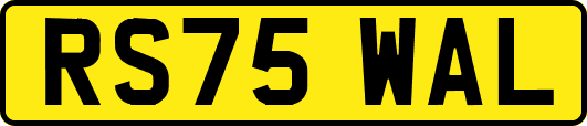 RS75WAL