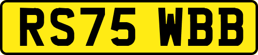 RS75WBB