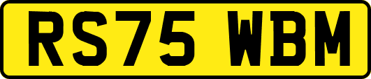 RS75WBM