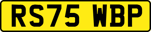 RS75WBP