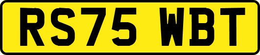 RS75WBT