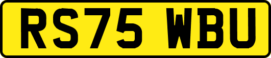 RS75WBU