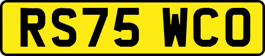 RS75WCO