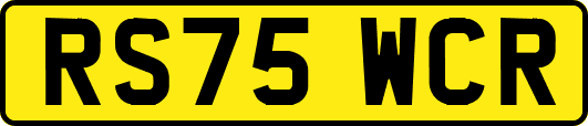 RS75WCR