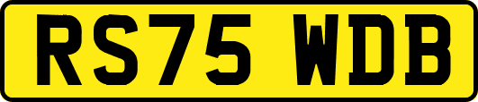 RS75WDB