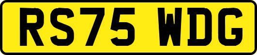 RS75WDG