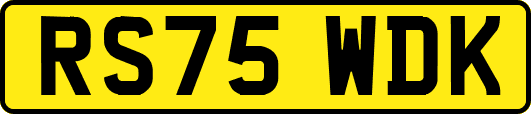 RS75WDK
