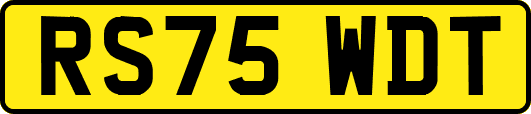 RS75WDT