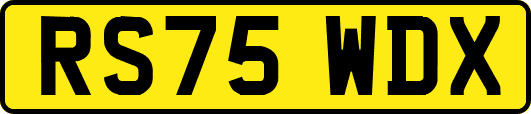RS75WDX