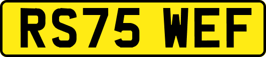 RS75WEF