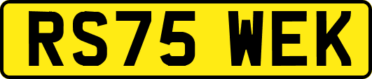RS75WEK