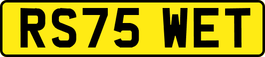 RS75WET