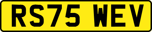 RS75WEV