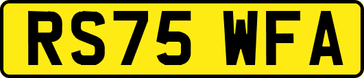 RS75WFA