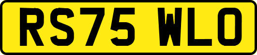 RS75WLO