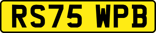 RS75WPB
