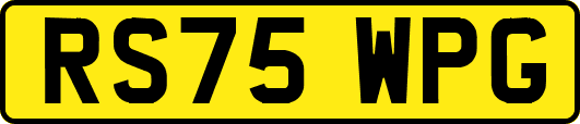 RS75WPG
