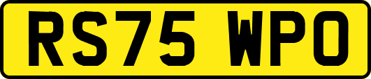 RS75WPO
