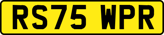 RS75WPR