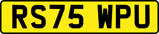 RS75WPU