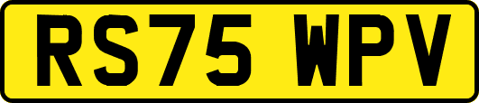 RS75WPV