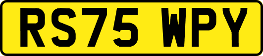 RS75WPY