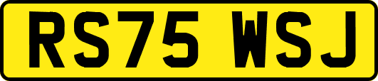 RS75WSJ
