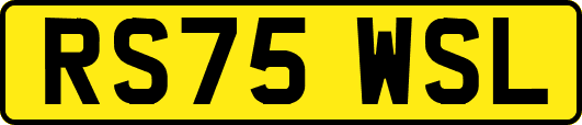 RS75WSL
