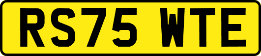 RS75WTE