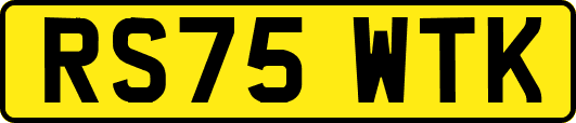 RS75WTK