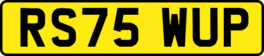 RS75WUP