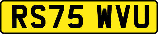 RS75WVU