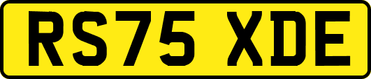 RS75XDE