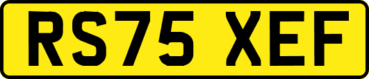 RS75XEF