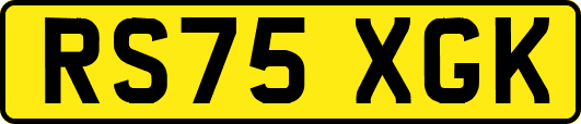 RS75XGK