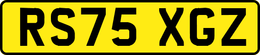 RS75XGZ