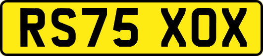 RS75XOX