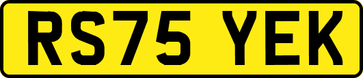 RS75YEK