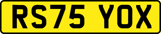RS75YOX