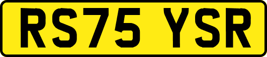 RS75YSR