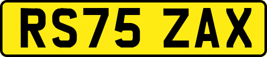 RS75ZAX