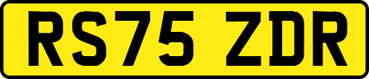 RS75ZDR