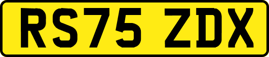 RS75ZDX